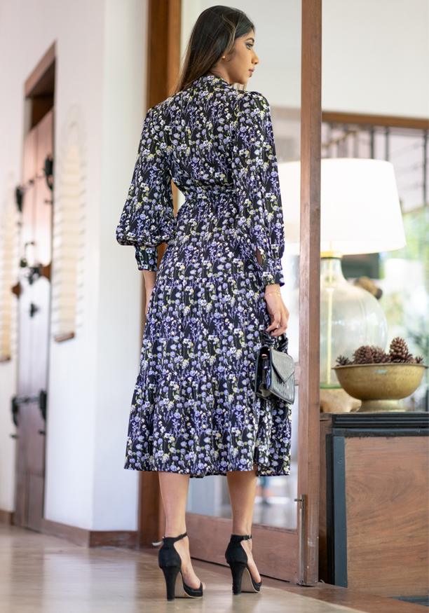 SOPHIA PRINTED FLORAL DRESS